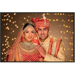 Eurotex Personalized Custom Canvas Prints: Photo On Framed Canvas Transform Your Photos into Stunning Framed Wall Art Digitally Printed Photo To Canvas Ideal for Home Decor Gifts